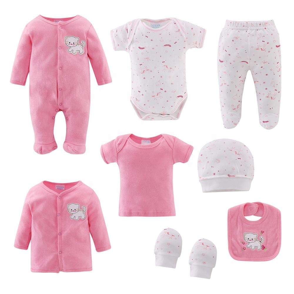 Baby Rompers Gift Set For Four Seasons