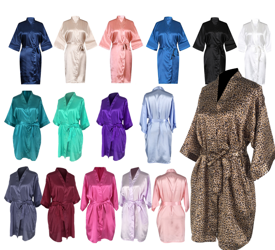 Silk Bathrobe Women Sleepwear