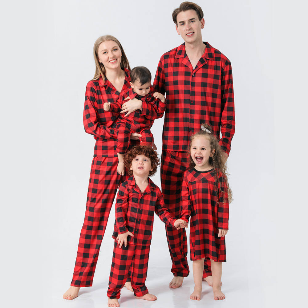 Merry christmas family matching pyjamas set