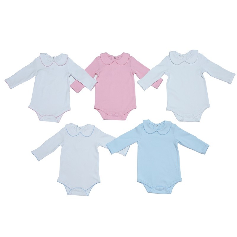 Baby Clothes 0-24 Months Infant Baby Long Sleeve Bodysuit Wi