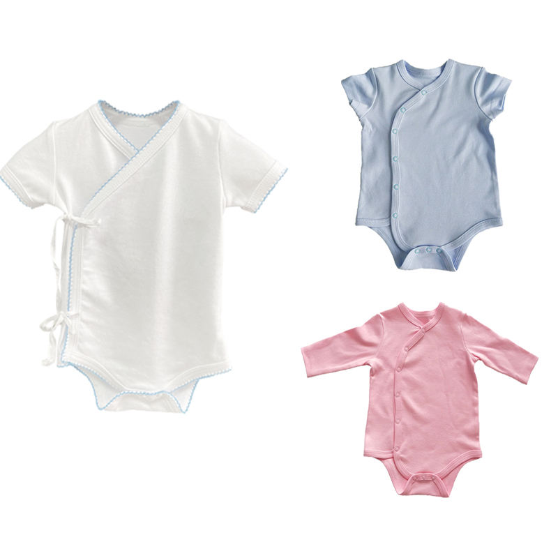 custom kimono baby rompers cotton sleepwear for baby short s